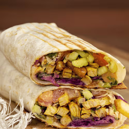 Laffa Chicken Wrap (vegan)