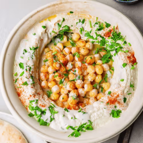 Hummus Bowl Classic Chickpeas (vegan)