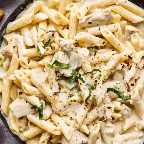 Penne con Pollo