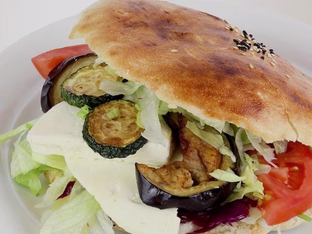 Vegetarisches Sandwich