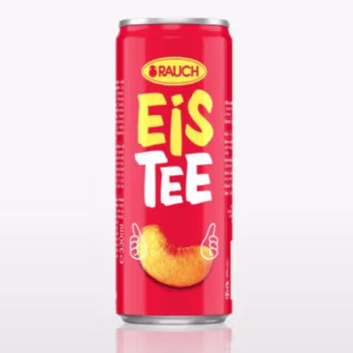 Rauch Eistee Pfirsich 0,33l (EINWEG)