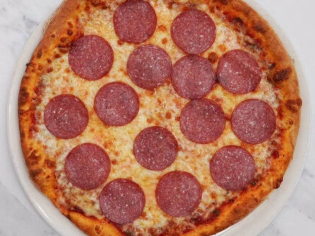 Pizza Puten-Salami