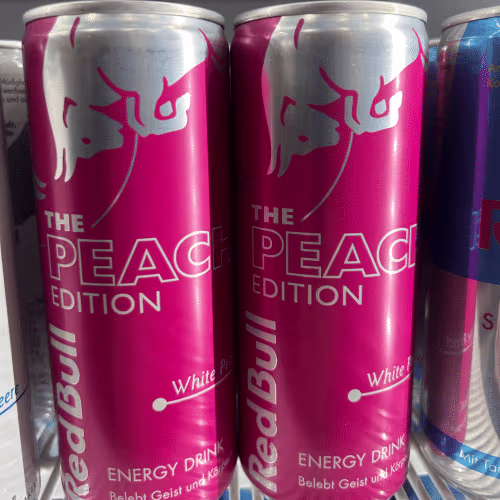 Redbull the Peach edition