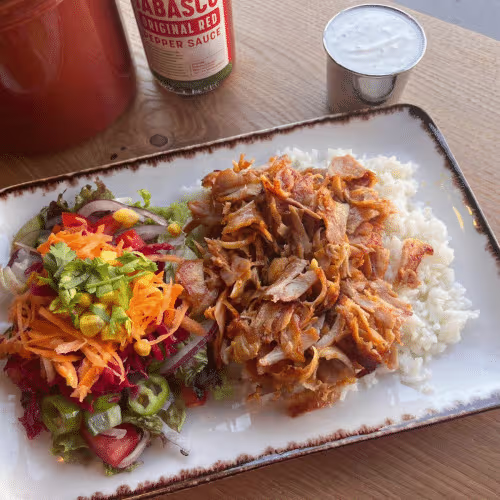 Kebap Teller Huhn