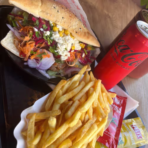 Hühnerkebap Menü
