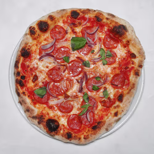 Pizza Salamino (scharf)