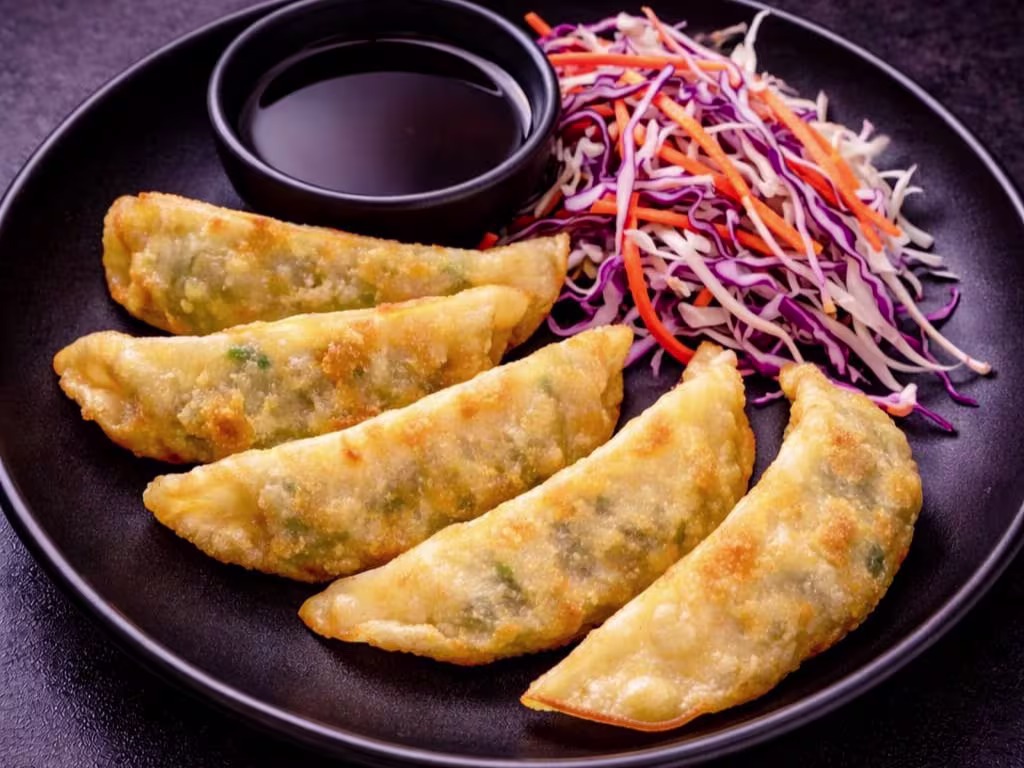 Gyoza Teigtaschen mit Huhn