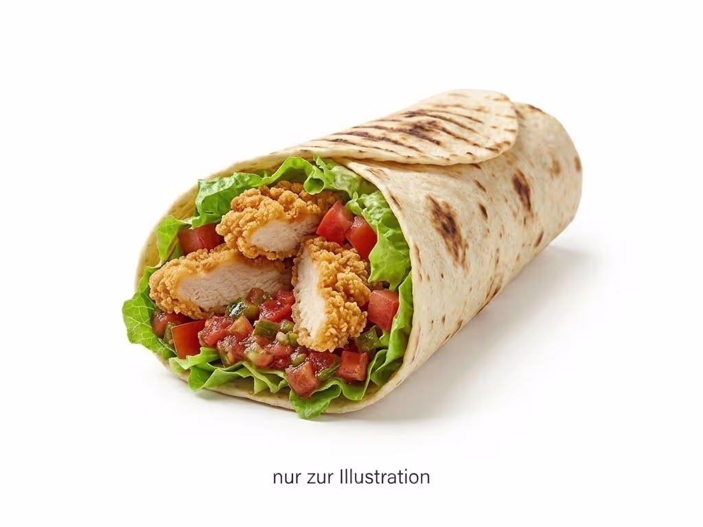 Chili Chicken Wrap