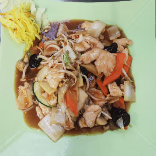 Hühnerfleisch Chop-Suey