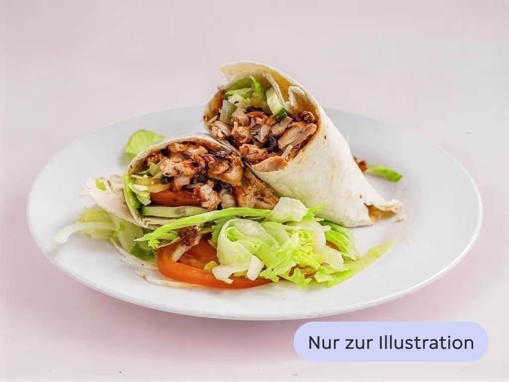 Dürüm mit kalbfleisch