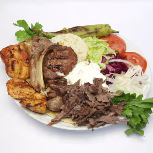 Grillplatte (für 1 Person)