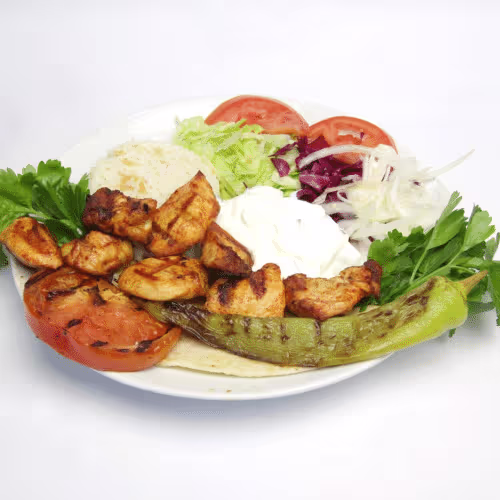 Hühnerspieß