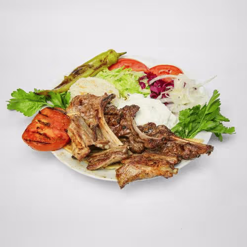 Lammspieß Joghurtsauce