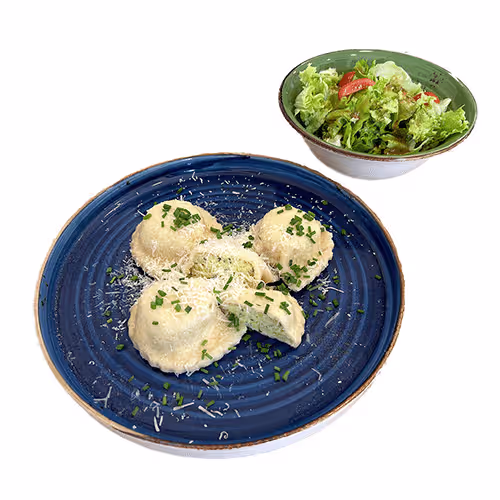 Gluten- und Laktosefreie Kärntner Kasnudel (4 Stück)