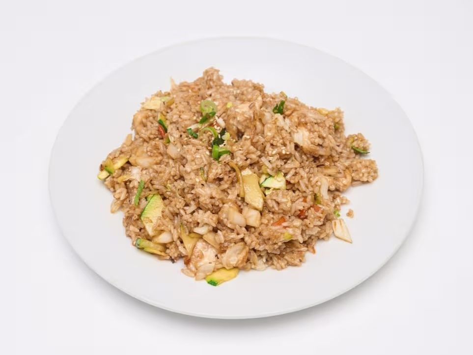 Itame Gohan mit Hühnerfleisch