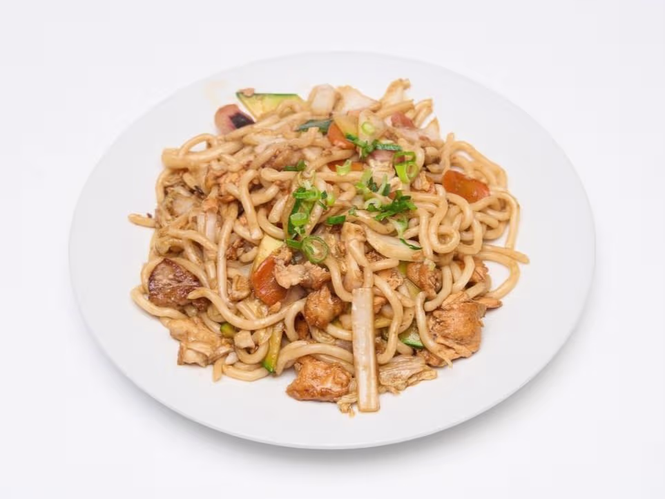 Yaki Udon mit Meeresfüchte