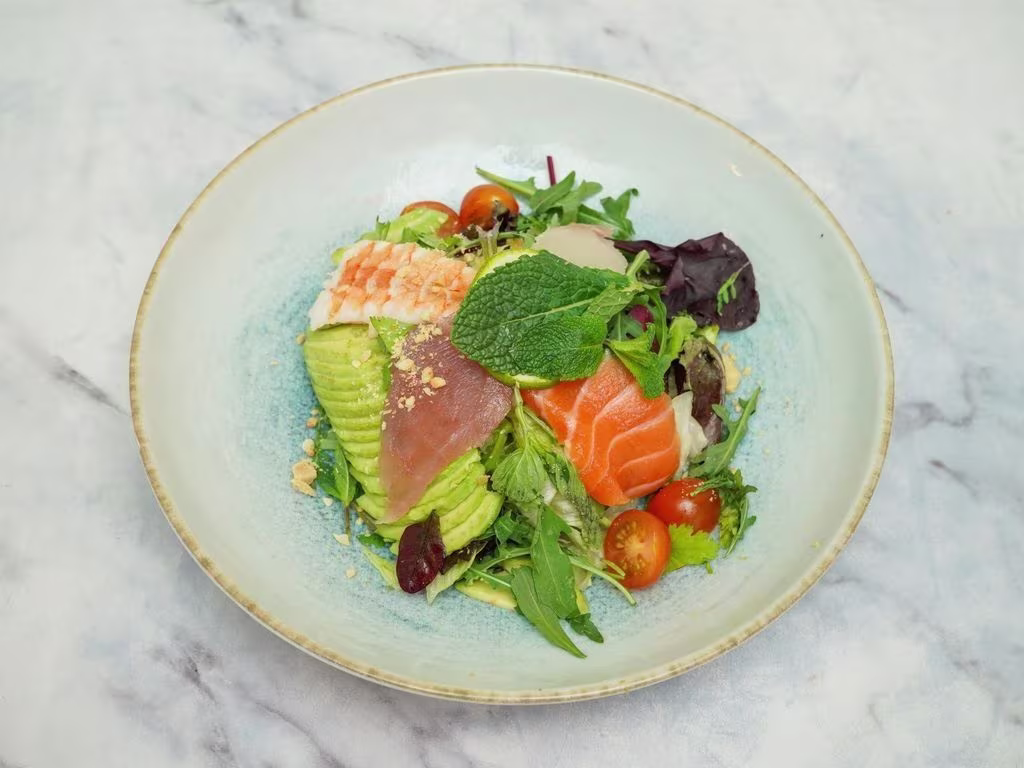 Sashimi Salat