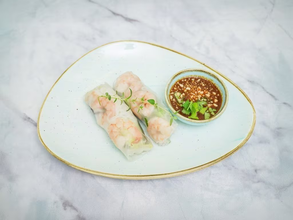 Vietnamesische Frühlingsrollen 2 Stk. - Garnelen, Glasnudeln