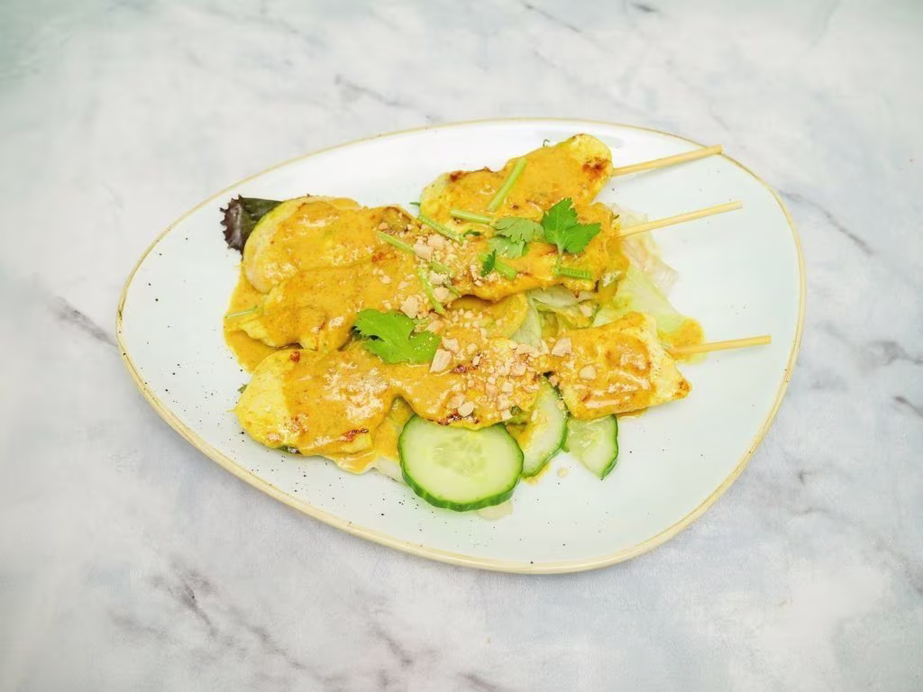 Satay Hühnerspieße 3 Stk.