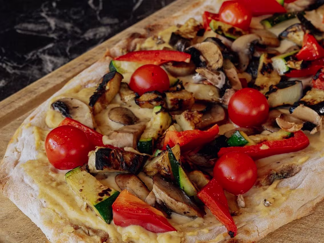 Pinsa Pesto (vegetarisch)