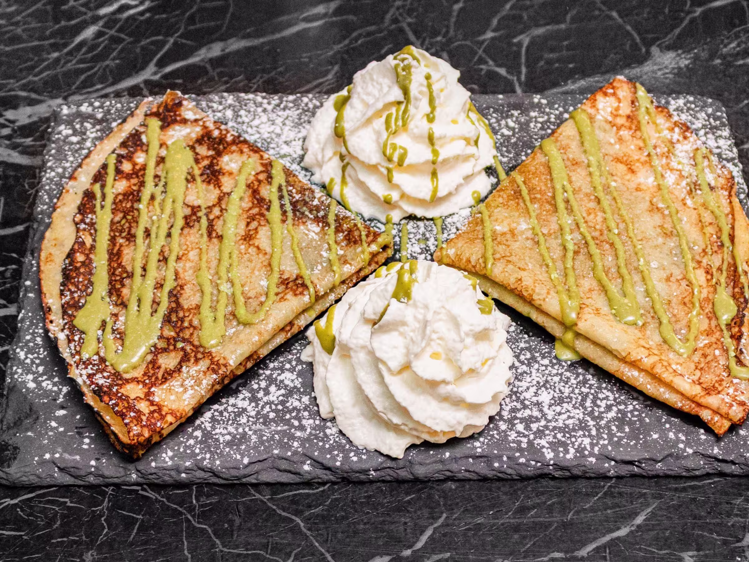 Crepe Pistazio