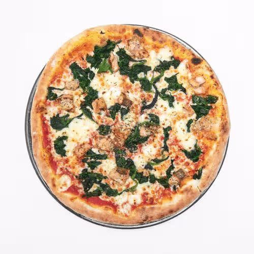 Pizza Salmone e Spinaci