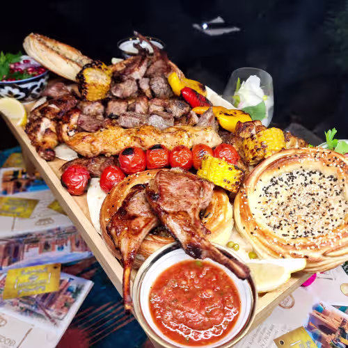 Grillplatte 4 Personen
