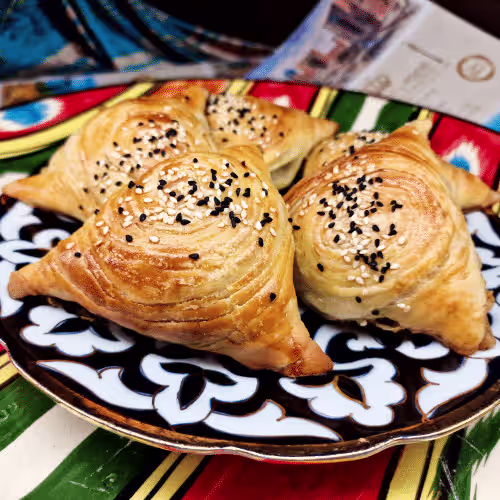 Samsa-Rindfleisch