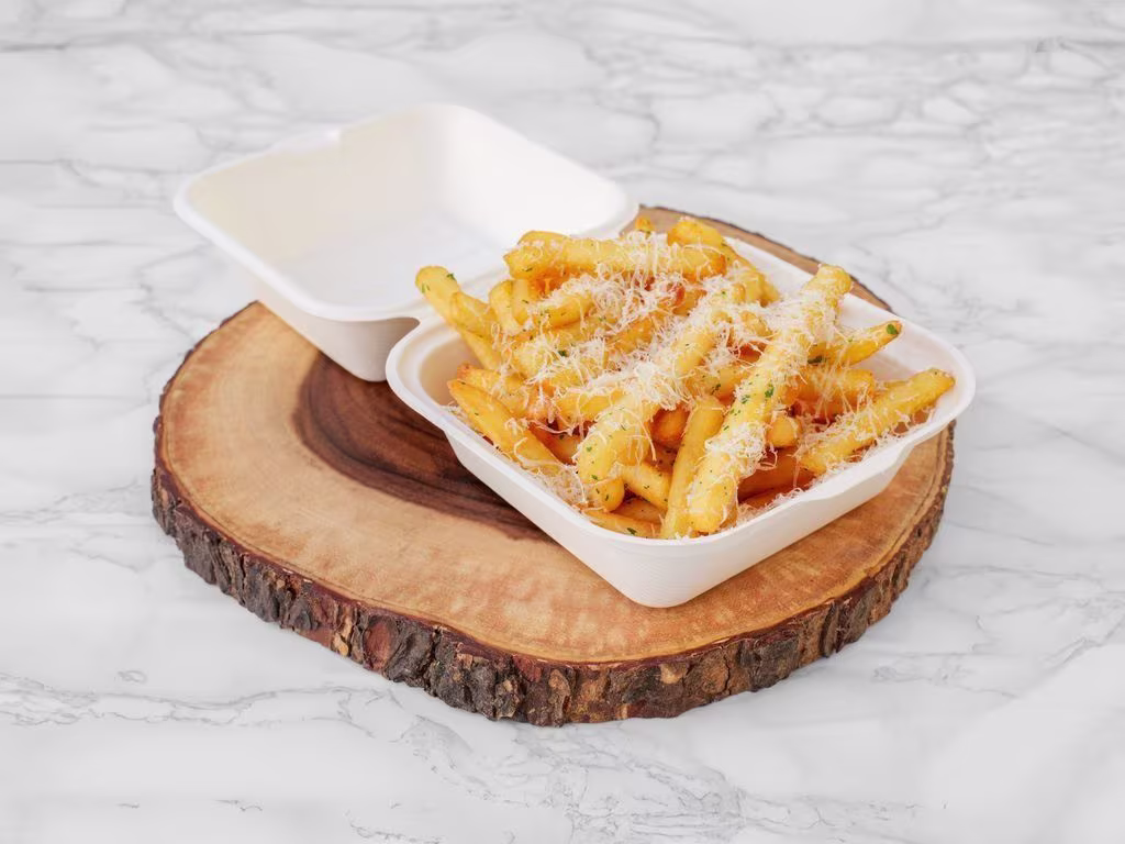 Knoblauch Parmesan Pommes