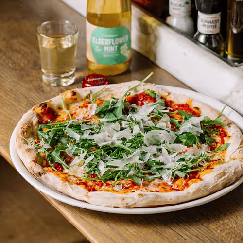 Pizza Rucola e Grana D.O.P.