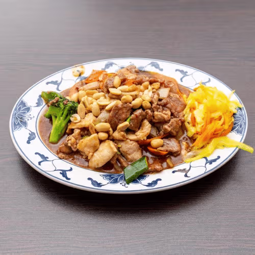 Spezial Menü mit süß-saurem Hühnerfleisch (für 2 Personen)