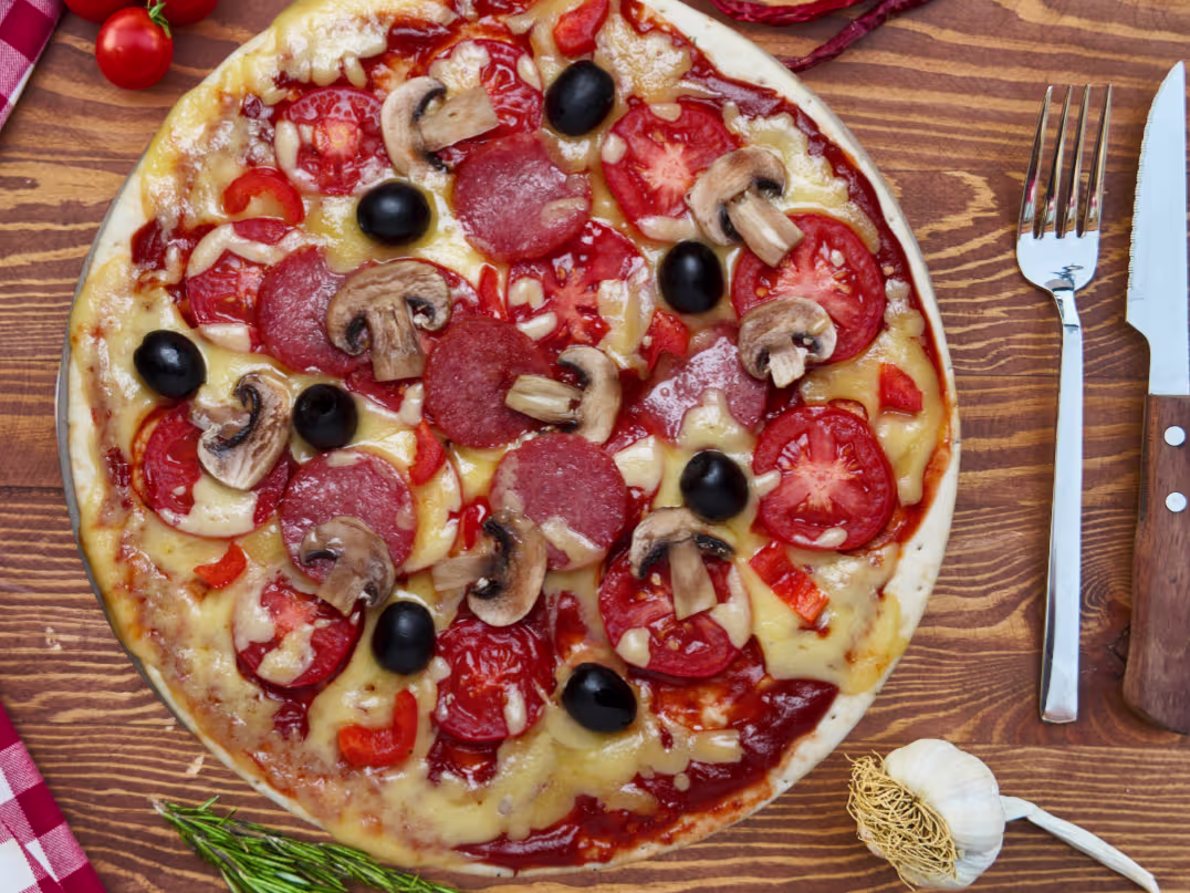 Pizza Diavolo (scharf)