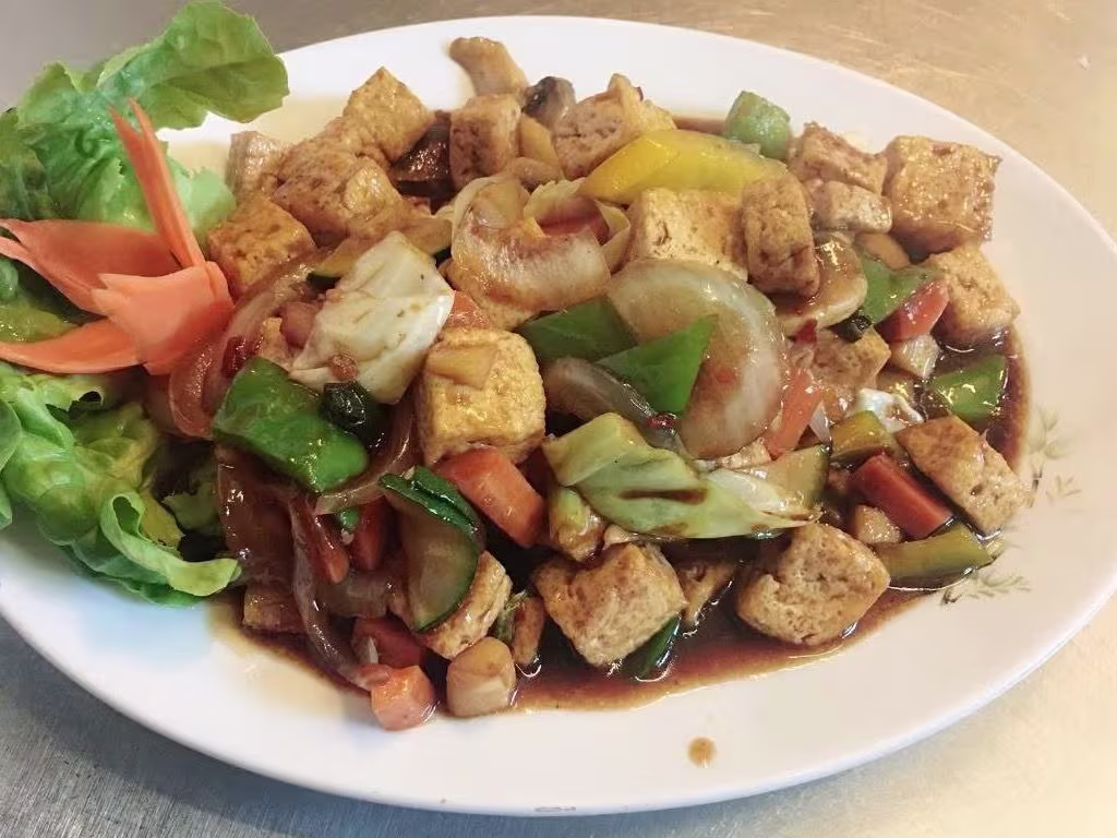 Tofu nach Sichuan-Art (scharf)