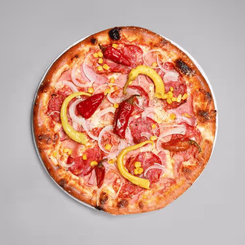 Kleine Pizza Ferrari (scharf)