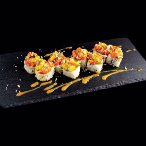 Spicy Salmon (8 Stück)