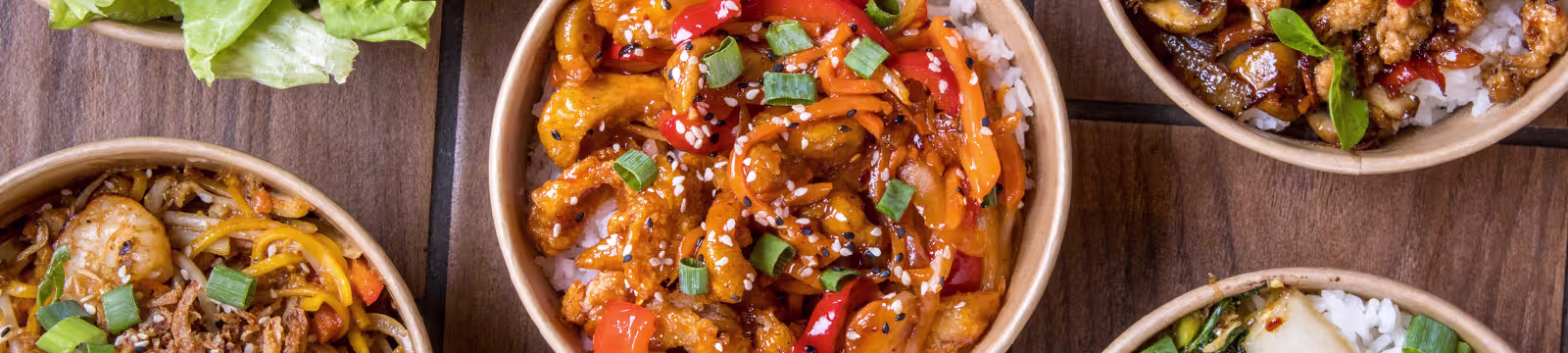 Asia Kitchen Wok Sushi Noodle Titelbild