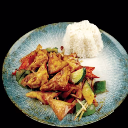 Tofu mit Wokgemüse