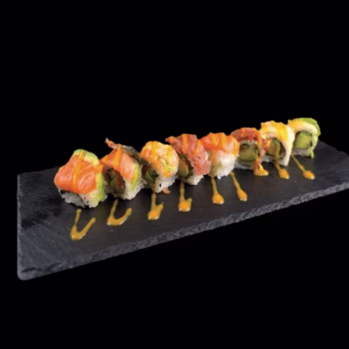 Rainbow Roll (8 Stück)
