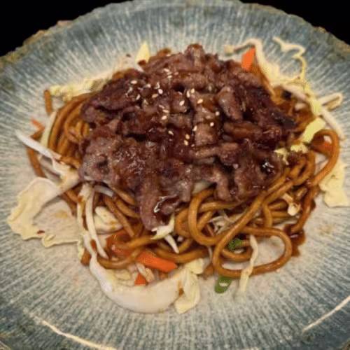Nudeln mit Beef