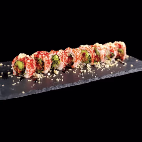 Sake Teppanyaki Roll (8 Stück)