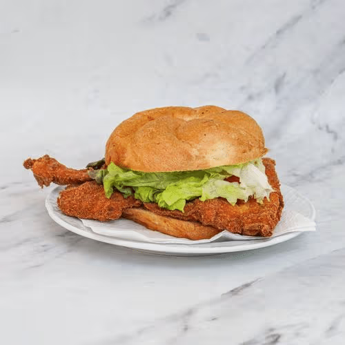 Hühnerschnitzel Semmel Spezial