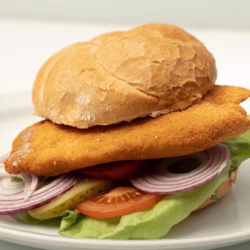 Hühner Cordon Bleu Semmel