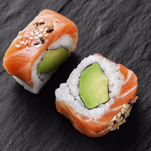 Sake California Maki (18 Stück)