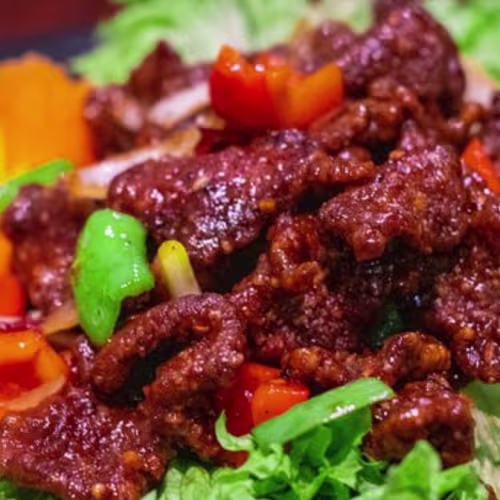Rindfleisch Ganbien (scharf)