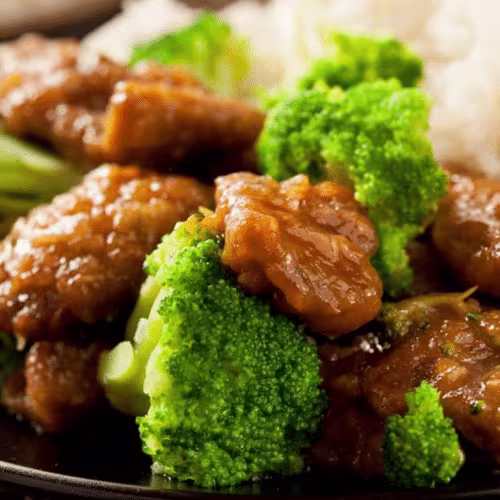 Rindfleisch mit Broccoli