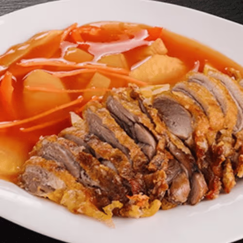 Knusprige Ente Süß-Sauer