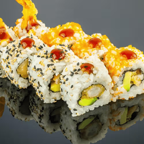Tempura Avocado Maki (12 Stück)