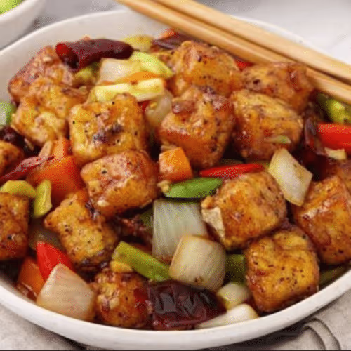 Szechuan Tofu (scharf)