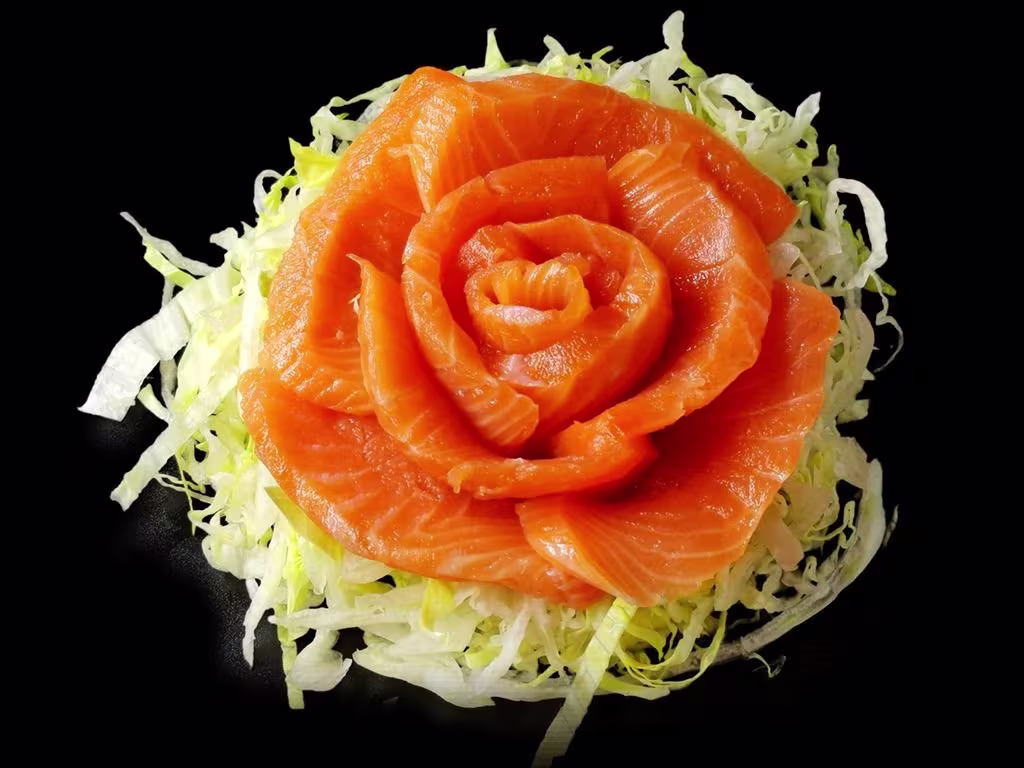 Lachs Sashimi (18 Scheiben)