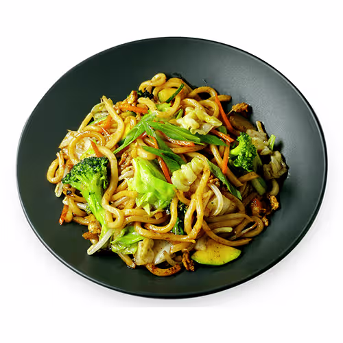 Gebratene Udon mit Gemüse